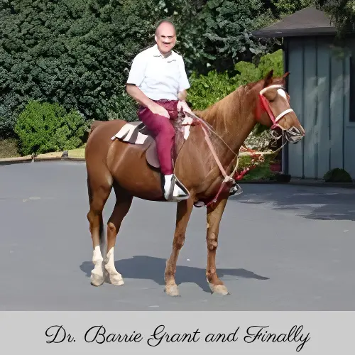 Equine Wobbler Syndrome original diagnosis Doctor Barrie Grant Veterinarian